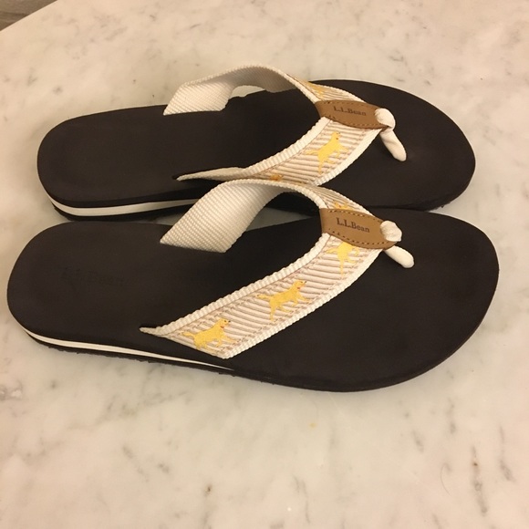 ll bean flip flops womens